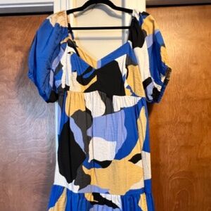 Women's Nine West Babydoll Mini Dress